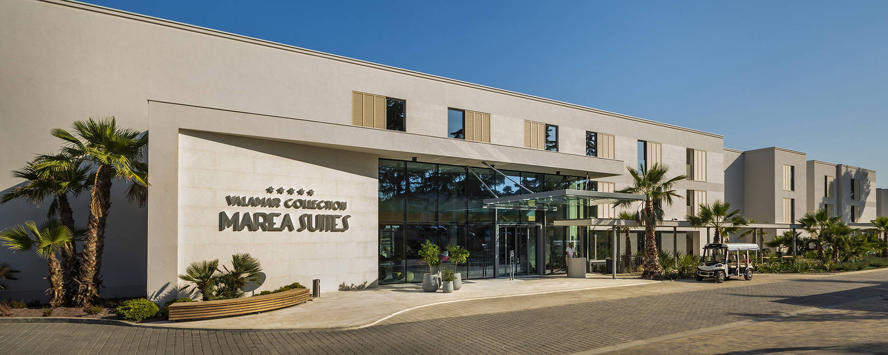 Eingang - Marea Suites, Valamar Collection
